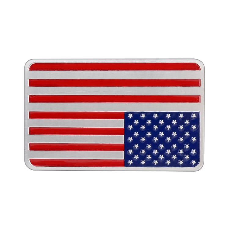 Car-Styling Rectangle Shape USA Flag Pattern Random Decorative Sticker by buy2fix