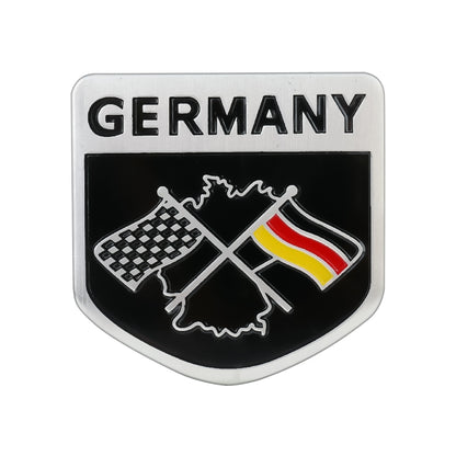 Car-Styling German Flag Pattern Random Decorative Sticker by buy2fix