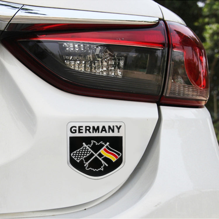 Car-Styling German Flag Pattern Random Decorative Sticker by buy2fix