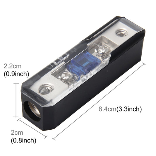 Car Stereo Car Audio Fuse Holder Insurance 60A Car Audio Fuse Holder Car Auto Fuse Holder Blade Fuse Holder for Car Audio - Fuse by buy2fix | Online Shopping UK | buy2fix