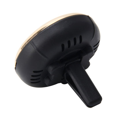 Car Outlet Clock Car Luminous Material Car Clock Car Electronic Watch Car Air Conditioning Outlet Perfume Ornaments(Gold) - Clocks & Car Meters by buy2fix | Online Shopping UK | buy2fix