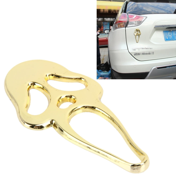 The Image of The Elf Auto Sticker Metal Fashion Car Stickers(Gold) by buy2fix