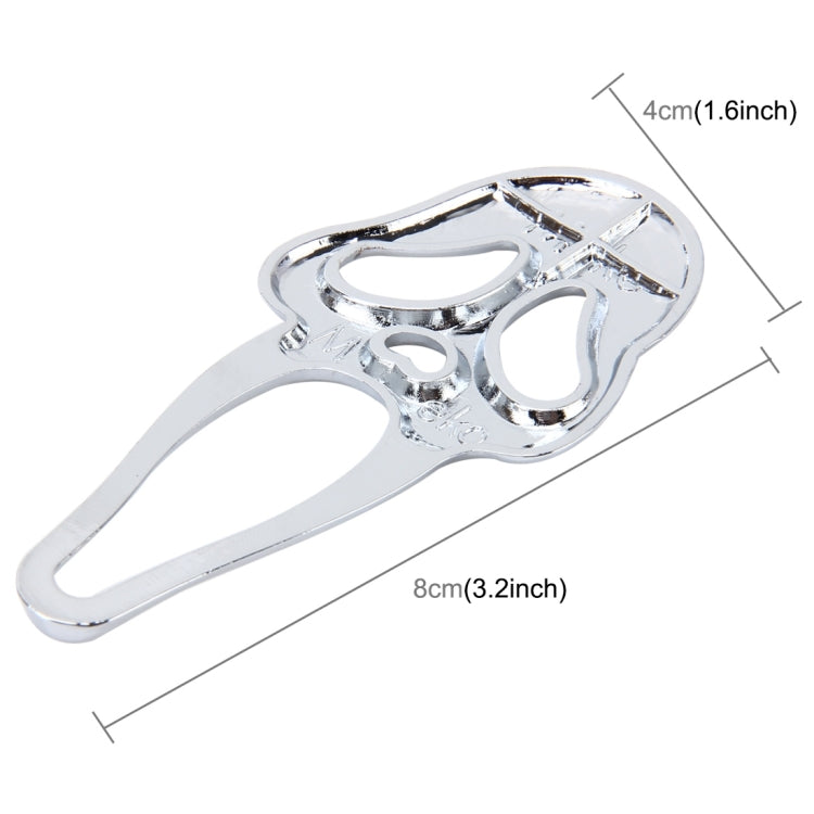 The Image of The Elf Auto Sticker Metal Fashion Car Stickers(Silver) by buy2fix