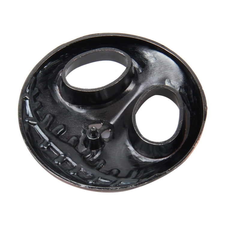 Skull Bone Shape Auto Sticker 3D Metal Fashion Car Stickers(Champagne Gold) by buy2fix