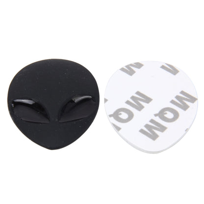 Wizard Head Shape Auto Sticker 3D Metal Fashion Car Stickers(Black) by buy2fix