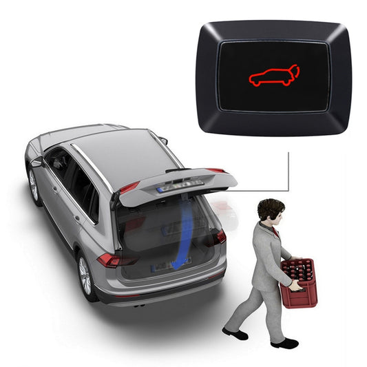 Universal Car Electric LED Light Tailgate Trunk Release Switch Rear Trunk Door Switch - Car Switches by buy2fix | Online Shopping UK | buy2fix