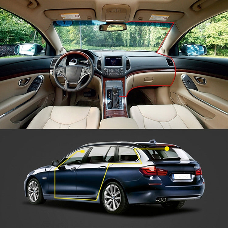 X96 4 inch 2.5D Full HD 1080P Multi-functional Smart Car Dual Lens Video Record Camera Support TF Card / Motion Detection by buy2fix