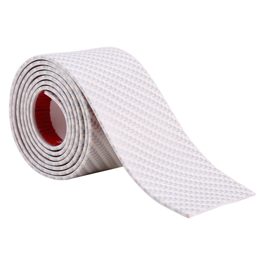 Universal Car Door Threshold Decoration Strip Decorative Sticker, Size : 5CM x 3M(White) by buy2fix
