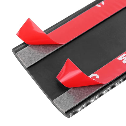 Universal Car Door Threshold Decoration Strip Decorative Sticker, Size : 10CM x 3M(Black) by buy2fix