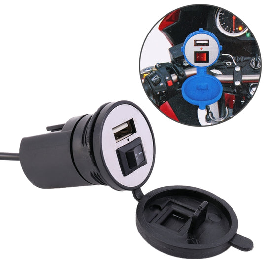 Chargeur de téléphone USB universel pour moto, charge rapide, livraison de couleur aléatoire