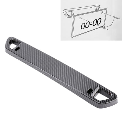 Universal Car License Holder Number Plate Frame Full Carbon Fiber License Plate Holder by buy2fix