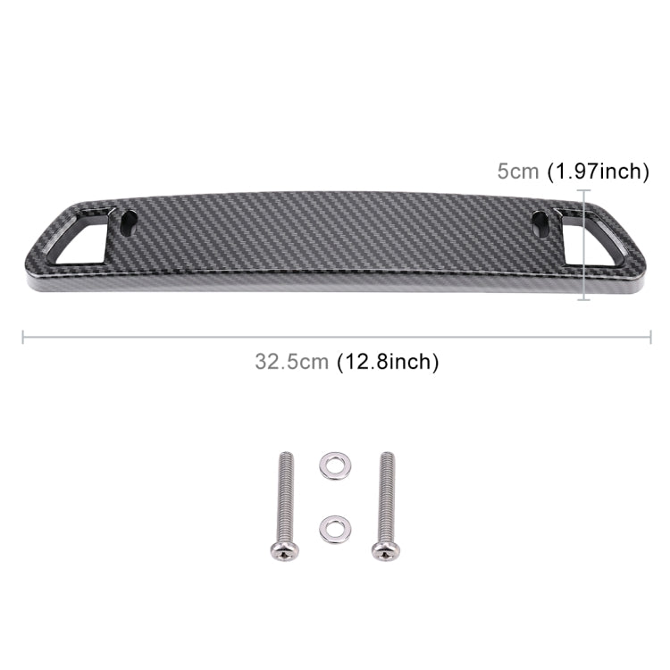 Universal Car License Holder Number Plate Frame Full Carbon Fiber License Plate Holder by buy2fix