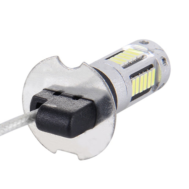 2 PCS H3 5W 30 SMD-4014 LEDs Car Fog Light, DC 12V(White Light) - Fog / Driving Lights by buy2fix | Online Shopping UK | buy2fix