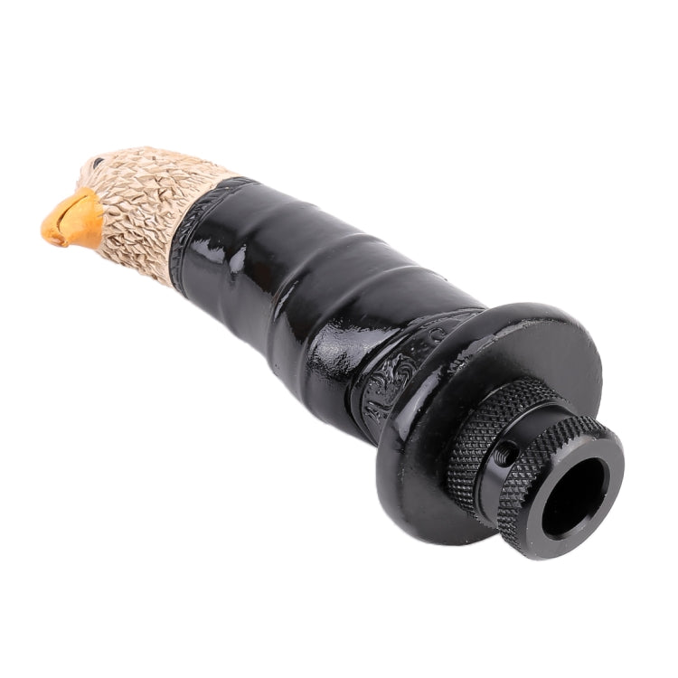 Universal Car Eagle Shape Metal Gear Shift Knob Modified Car Auto Transmission Shift Lever Knob(Black) by buy2fix