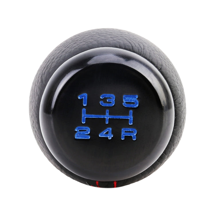 Universal Car Leather Metal Gear Shift Knob Modified Car Auto Transmission Shift Lever Knob by buy2fix