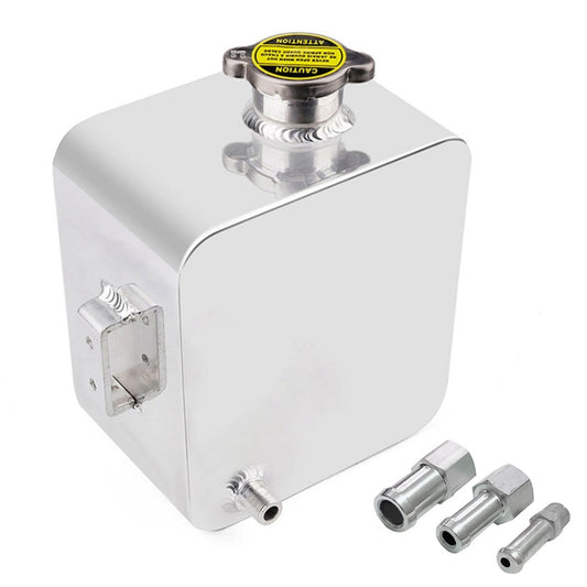 Car Modified Aluminum Alloy Vice Water Tank(Silver) - Others by buy2fix | Online Shopping UK | buy2fix