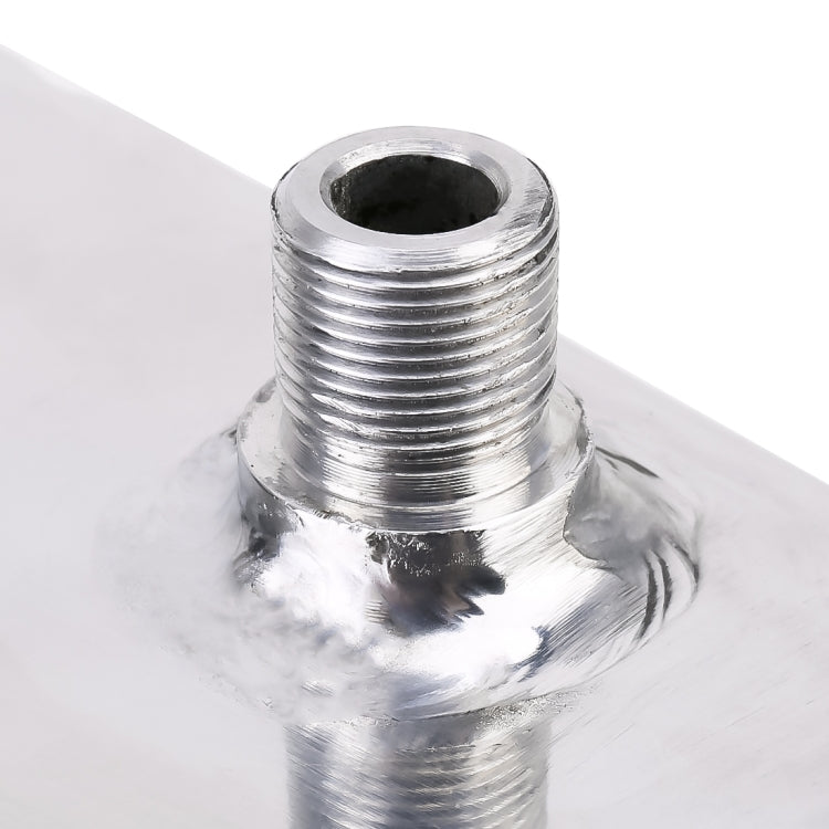 Car Modified Aluminum Alloy Vice Water Tank(Silver) - Others by buy2fix | Online Shopping UK | buy2fix