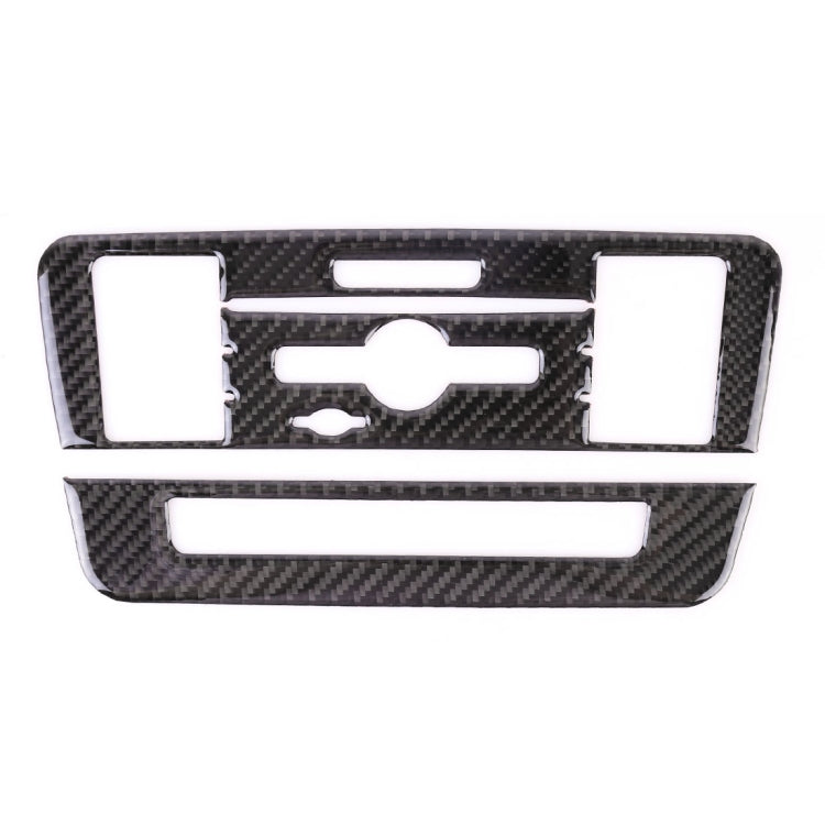 Car Carbon Fiber CD Panel Decorative Sticker for Mercedes-Benz GLA 2015-2018 by buy2fix