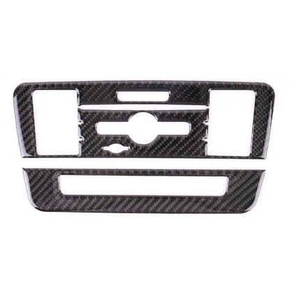 Car Carbon Fiber CD Panel Decorative Sticker for Mercedes-Benz GLA 2015-2018 by buy2fix