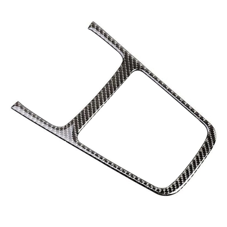 Car Carbon Fiber Central Control Panel Frame Decorative Sticker for Mercedes-Benz GLA 2015-2018 by buy2fix