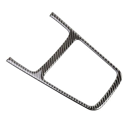 Car Carbon Fiber Central Control Panel Frame Decorative Sticker for Mercedes-Benz GLA 2015-2018 by buy2fix