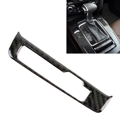 Car Carbon Fiber Gear Panel Decorative Sticker for Audi A4L / A5 / Q5 2009-2016 by buy2fix