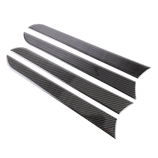 4 PCS Car Carbon Fiber Inner Door Panel Decorative Sticker for Audi A4L / A5 / Q5 2009-2016 - Car Interior Mouldings by buy2fix | Online Shopping UK | buy2fix
