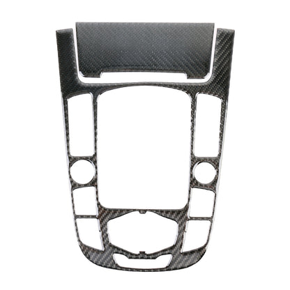 2 PCS Car Carbon Fiber Gear Panel Decorative Sticker for Audi A4L / A5 / Q5 2009-2016 by buy2fix