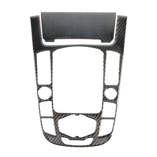 2 PCS Car Carbon Fiber Gear Panel Decorative Sticker for Audi A4L / A5 / Q5 2009-2016 by buy2fix