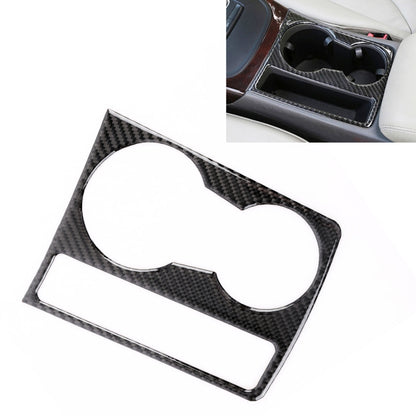 Car Carbon Fiber Water Cup Holder Decorative Sticker for Audi A4L / A5 / Q5 2009-2016 - Car Interior Mouldings by buy2fix | Online Shopping UK | buy2fix