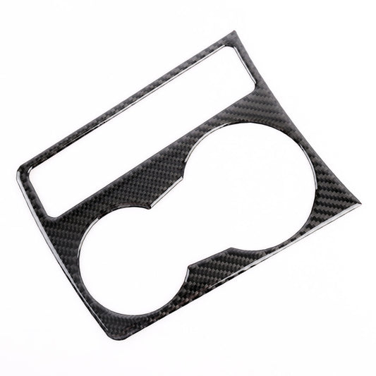 Car Carbon Fiber Water Cup Holder Decorative Sticker for Audi A4L / A5 / Q5 2009-2016 - Car Interior Mouldings by buy2fix | Online Shopping UK | buy2fix