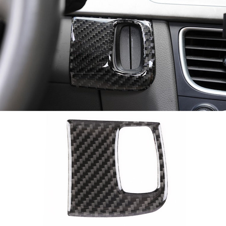 Car Carbon Fiber Key Panel Decorative Sticker for Audi A4L / A5 / Q5 2009-2016 by buy2fix