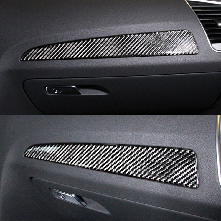 Car Carbon Fiber Dashboard Decorative Sticker for Audi A4L / A5 / Q5 2009-2016 by buy2fix