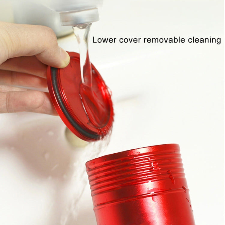 Universal Portable Car Metal Trash Rubbish Bin Ashtray(Red) by buy2fix