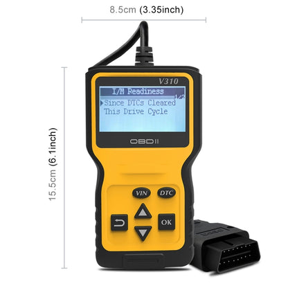 V310 Car Handheld V1.1 OBD2 Fault Detector OBD2 Diagnostic Tool - Code Readers & Scan Tools by buy2fix | Online Shopping UK | buy2fix