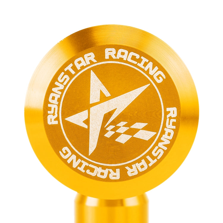 Universal Car Thread T-shaped Gear Head Gear Shift Knob(Gold) by buy2fix