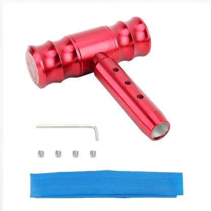 Universal Car Thread T-shaped Gear Head Gear Shift Knob(Red) by buy2fix