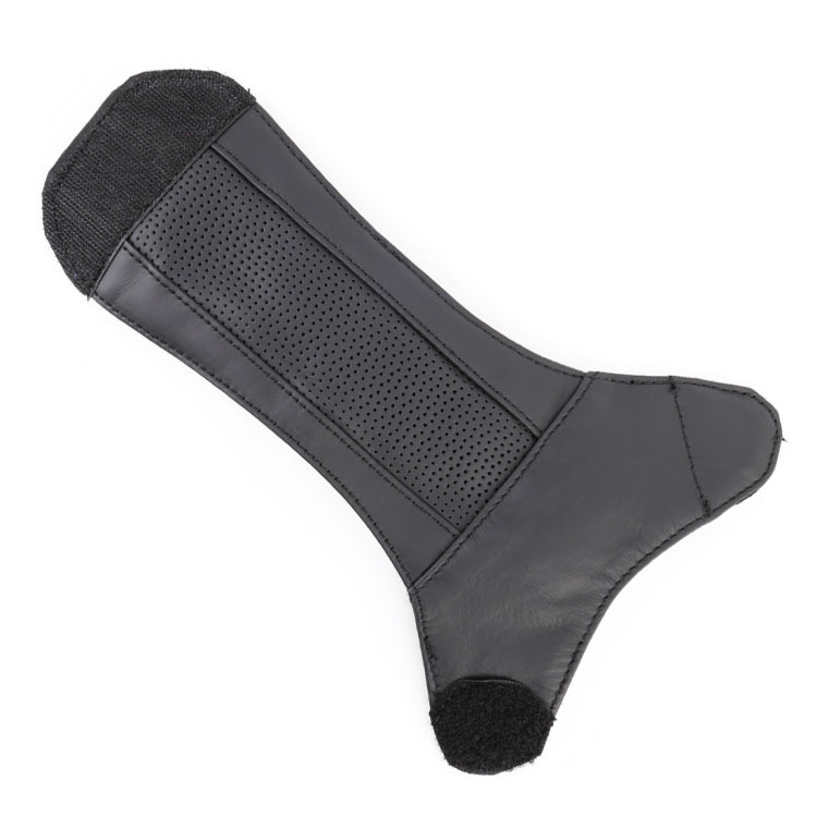 Universal Nonslip Breathable Genuine Leather Car Gear Shift Knob Cover(Black) - Shift Knob by buy2fix | Online Shopping UK | buy2fix