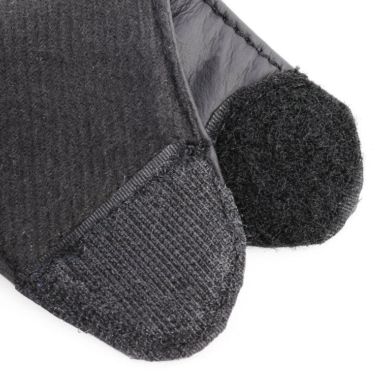 Universal Nonslip Breathable Genuine Leather Car Gear Shift Knob Cover(Black) - Shift Knob by buy2fix | Online Shopping UK | buy2fix