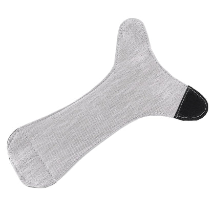 Universal Nonslip Breathable Genuine Leather Car Gear Shift Knob Cover(Grey) by buy2fix