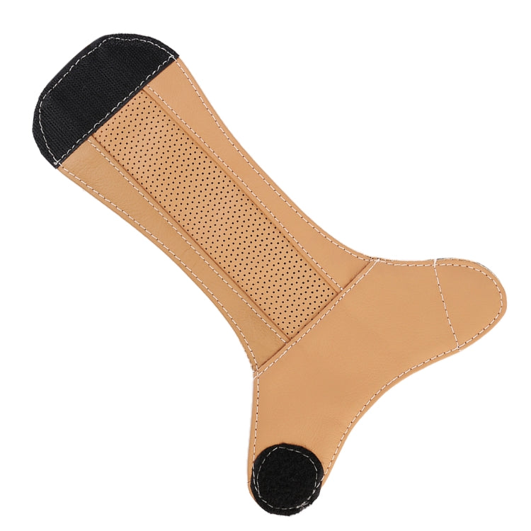 Universal Nonslip Breathable Genuine Leather Car Gear Shift Knob Cover(Brown) by buy2fix