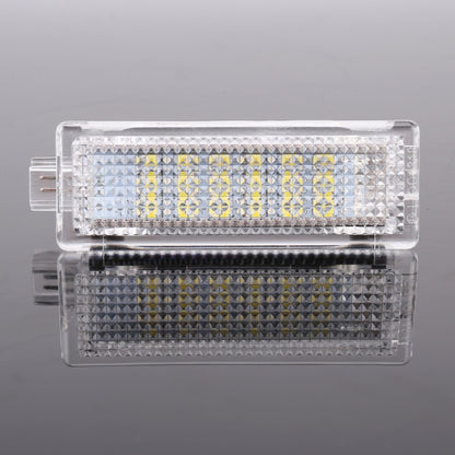 2 PCS LED Car DC 12V 1.5W 6000K 100LM Door Lights 18LEDs SMD-3528 Lamps for BMW E81(White Light) - Atmosphere lights by buy2fix | Online Shopping UK | buy2fix