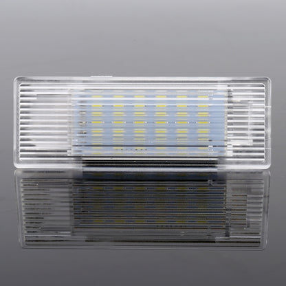 2 PCS LED Car DC 12V 1.5W 6000K 100LM Door Lights 18LEDs SMD-3014 Lamps for BMW F10(White Light) - Atmosphere lights by buy2fix | Online Shopping UK | buy2fix