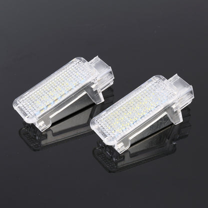 2 PCS LED Car DC 12V 1.5W Door Lights Lamps for Audi / Volkswagen(Blue Light) - Atmosphere lights by buy2fix | Online Shopping UK | buy2fix