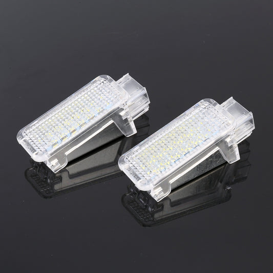 2 PCS LED Car DC 12V 1.5W Door Lights Lamps for Audi / Volkswagen(Blue Light) - Atmosphere lights by buy2fix | Online Shopping UK | buy2fix