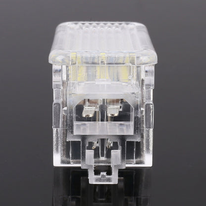 2 PCS LED Car DC 12V 1.5W Door Lights Lamps for Audi / Volkswagen(Red Light) - Atmosphere lights by buy2fix | Online Shopping UK | buy2fix