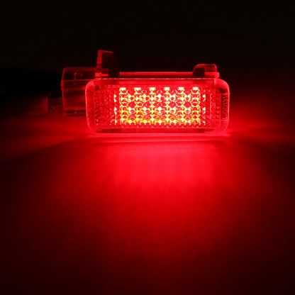 2 PCS LED Car DC 12V 1.5W Door Lights Lamps for Audi / Volkswagen(Red Light) - Atmosphere lights by buy2fix | Online Shopping UK | buy2fix