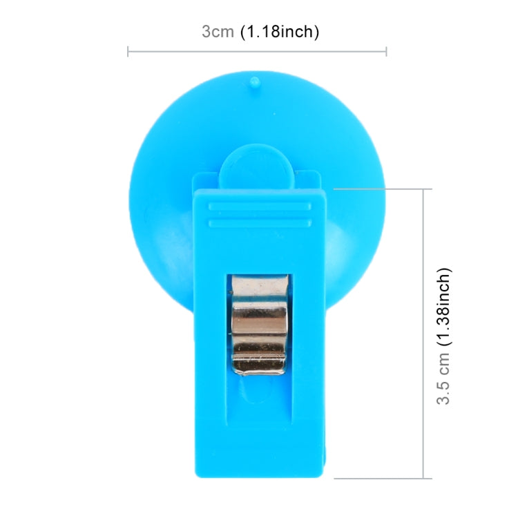 2 PCS Car Windshield Multi-functional Suction Cup Clip, Random Color Delivery by buy2fix