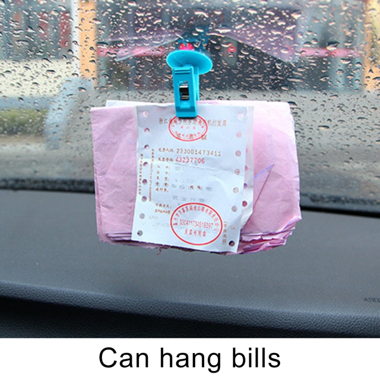 2 PCS Car Windshield Multi-functional Suction Cup Clip, Random Color Delivery by buy2fix