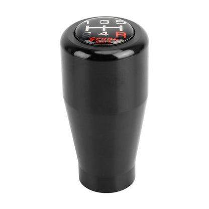 Universal Car Solid Color Cone Shape Shifter Manual Automatic Gear Shift Knob(Black) by buy2fix
